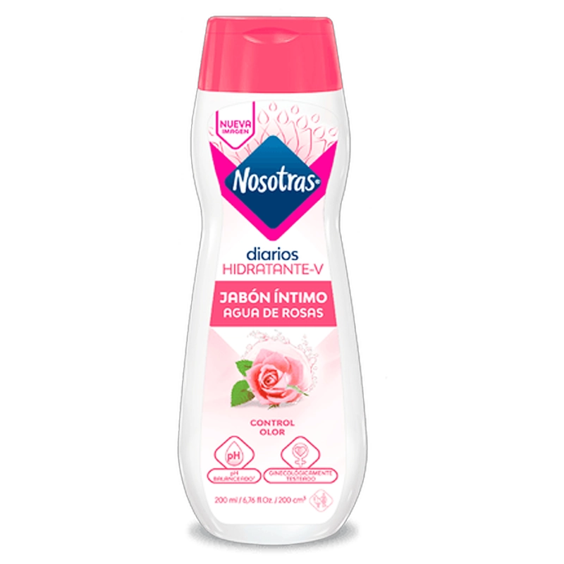 JABON INTIMO NOSOTRAS AGUA ROSAS X 200 M